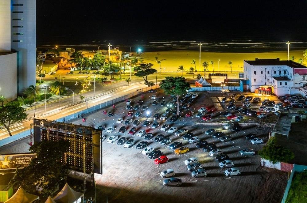 Vista aérea do Planeta Drive In Recife - Foto: Rogaciano Nunes / Divulgação 
