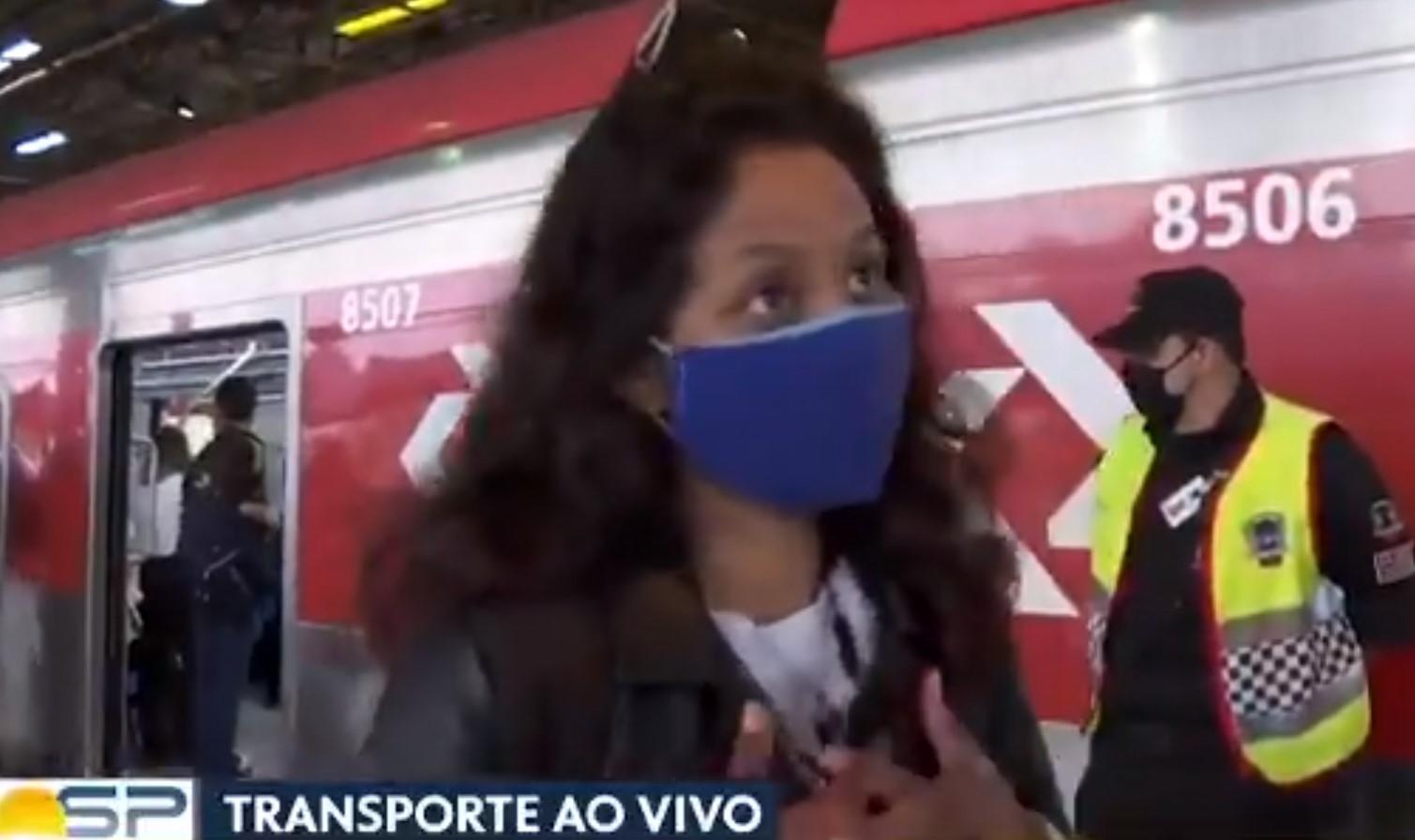 A entrevistada marcou o público por conta da sinceridade (Foto: Reprodução/TV Globo)