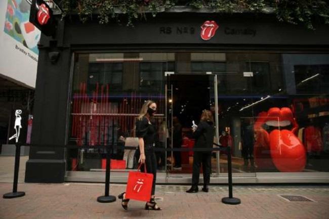 Fachada da primeira loja da Rolling Stones, em Londres - Foto: reprodução