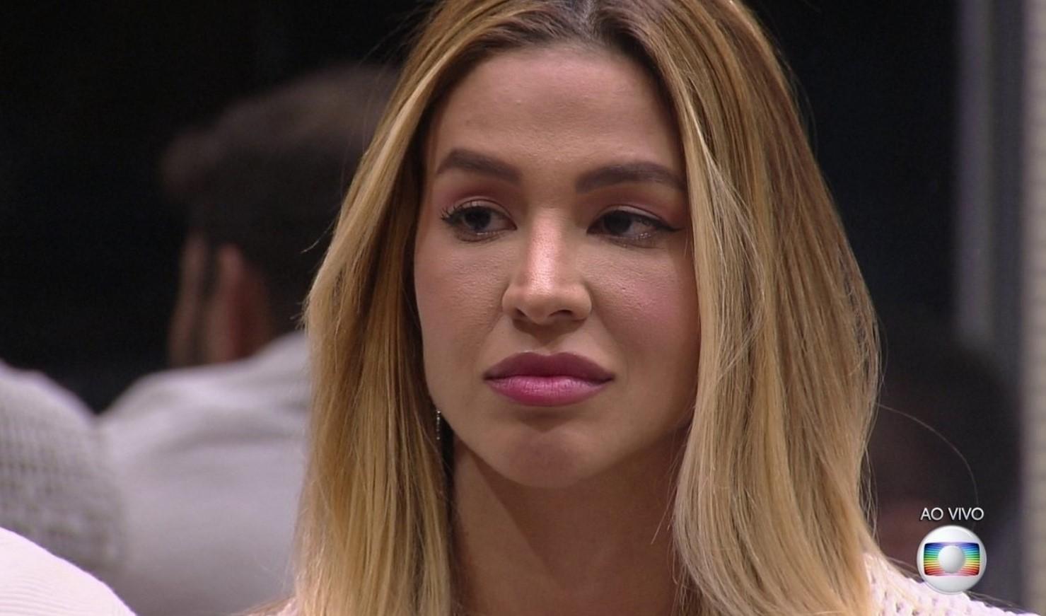 Kerline foi a primeira eliminada no BBB21 (Foto: TV Globo)