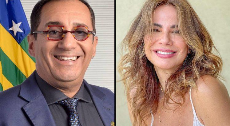 Luciana Gimenez exige R$ 40 mil de Jorge Kajuru após ter sido chamada de 