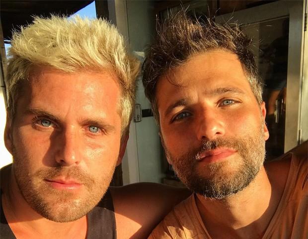 Os irmãos Thiago Gagliasso e Bruno Gagliasso (Foto: Reprodução/Instagram)