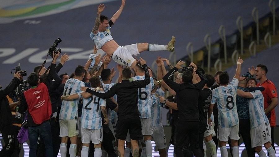 Argentina saiu do campeonato com vitória - Foto: Divulgação