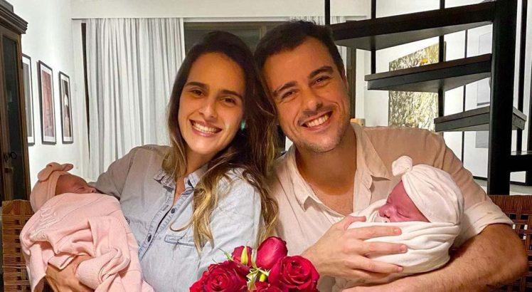 Esposa de Joaquim Lopes relata susto com a filha: 'Foi ficando vermelha'