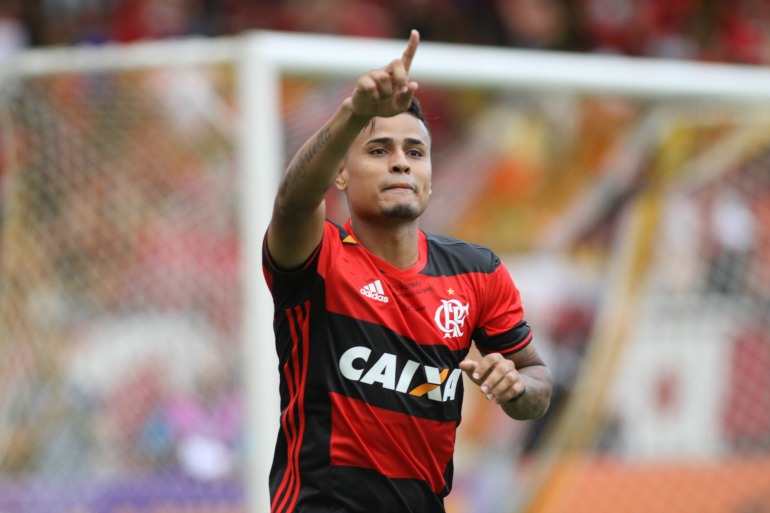 Éverton marcou o único gol na partida. Foto: Gilvan de Souza/Flamengo