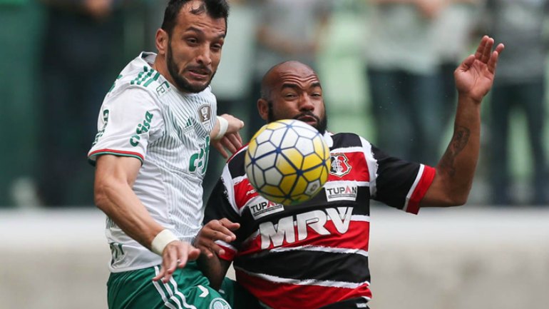 Santa Cruz não segura poder ofensivo do Palmeiras e perde fora de casa