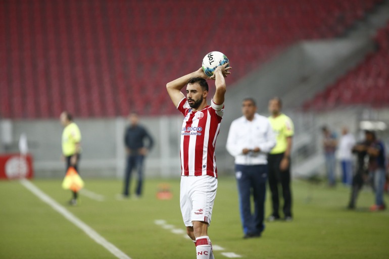 Gastón mostra confiança na vitória do Náutico em cima do Atlético-GO. Foto: André Nery/JC Imagem