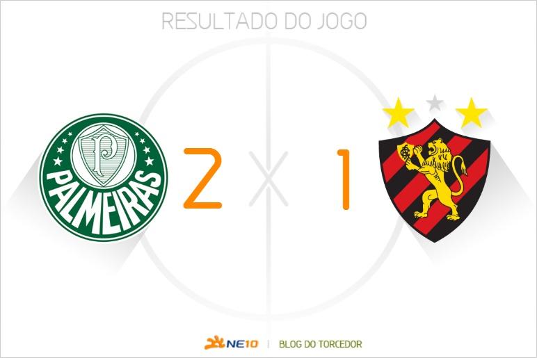 Sport vacilou no primeiro tempo e acabou derrota para o Palmeiras em São Paulo. 