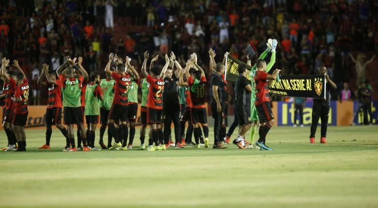 Sport venceu o Figueirense e manteve-se na Série A. Foto: André Nery/JC Imagem