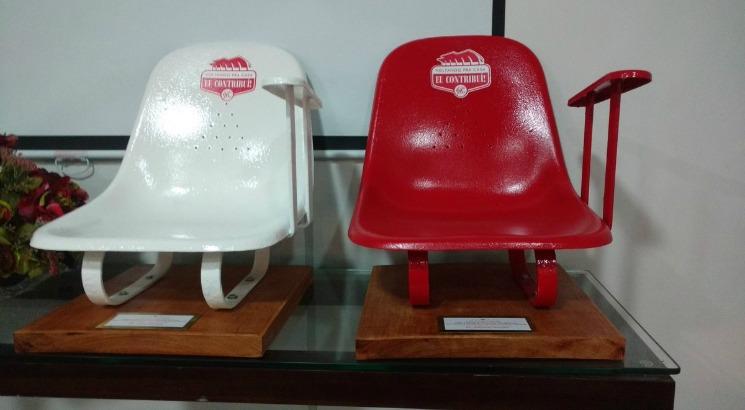 Cadeiras começam a ser vendidas no fim de semana. Foto: Divulgação/Conselho do Náutico