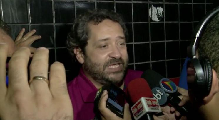 Eduardo Henriques desabafou após a derrota na Ilha do Retiro. Foto: Reprodução/TV Jornal