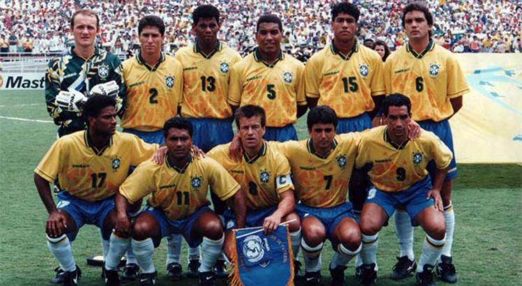 Seleção campeã da Copa de 1994 visitar o Recife logo após a conquista. Foto: CBF.