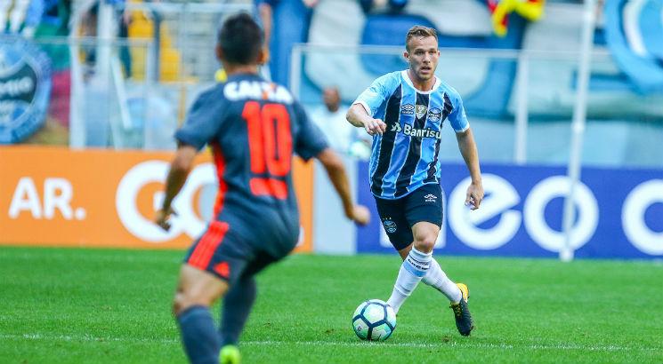 Osvaldo lamentou goleada sofrida contra o Grêmio. Foto:  LUCAS UEBEL/GREMIO FBPA