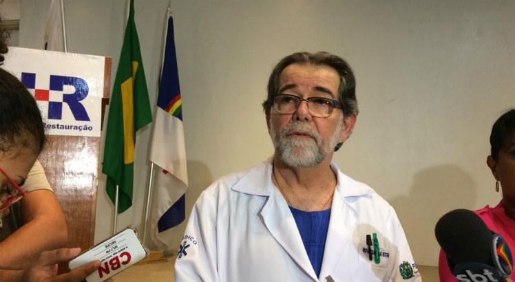 Dr. Marcos Barretto disse que paciente ainda não demonstrou arrependimento pelo ato. Foto: Divulgação