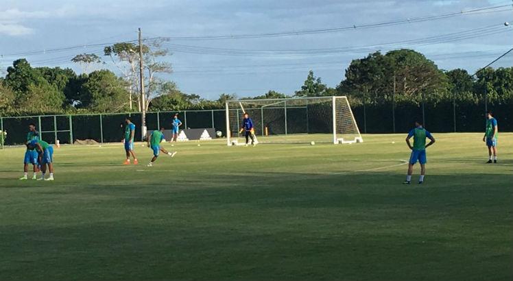 Equipe se prepara para enfrentar Fluminense. Foto: Filipe Farias/Especial para o JC