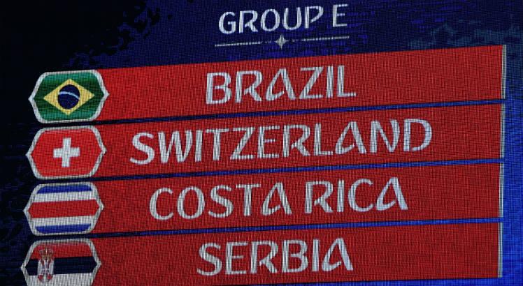 Grupo do Brasil apresentar pontuação superior aos grupos de Alemanha, Espanha, França e Argentina.Foto: AFP.