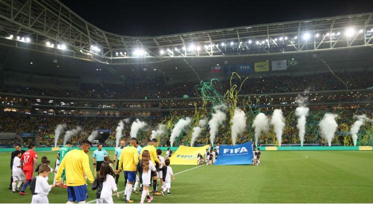 Premiação ada aos atletas na Copa do Mundo terá formato diferente. Foto: Lucas Figueiredo/CBF