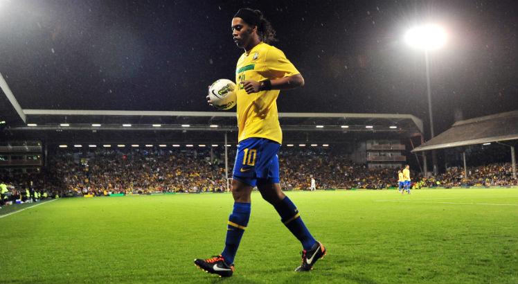 Ronaldinho foi um dos nomes debatidos no programa. Foto: AFP