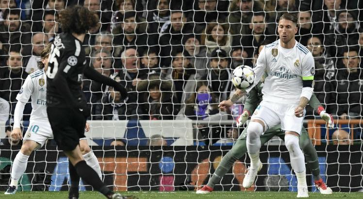 Rabiot marcou o gol do PSG, mas não escondeu a frustração com a derrota. Foto: AFP