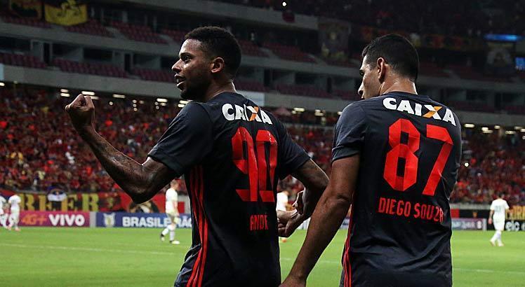 Diego Souza e André eram renegados em seus clubes antes de acertarem com o Sport. Foto: JC Imagem