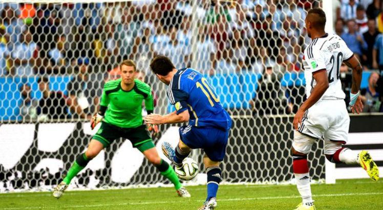 Argentina perdeu para Alemanha a final da Copa do Mundo. Foto: AFP