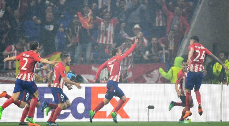 Atlético de Madri venceu partida por 3x0. Foto: Boris HORVAT/AFP