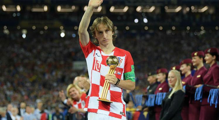 Meia croata foi eleito o melhor jogador da Copa da Rússia. Foto: Divulgação/FIFA