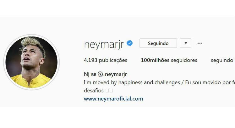 Apesar da atuação bastante criticada na Copa do Mundo, o atacante brasileiro Neymar segue como uma das personalidades mais influentes no futebol. Foto: Reprodução/Instagram