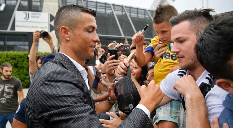 Cristiano Ronaldo não participou de amistoso na pré-temporada. Foto: Divulgação