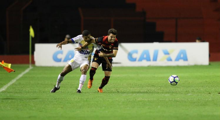 No primeiro turno, Sport ficou no empate com a Chapecoense. Foto: Bobby Fabisak/ JC Imagem.