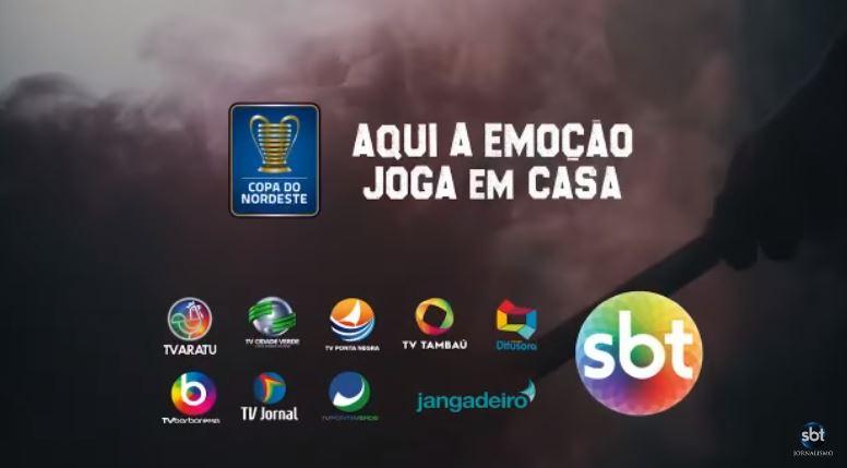 Emissoras do SBT no Nordeste, transmitirão também em 2019 a edição da Copa do Nordeste. Foto: Divulgação/SBTNE