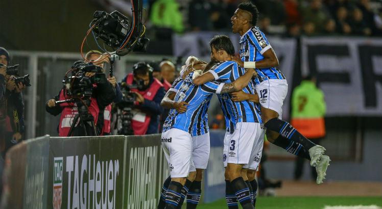 O Grêmio está atrás apenas de Real Madrid e Barcelona. Foto: Lucas Uebel/Grêmio FBPA