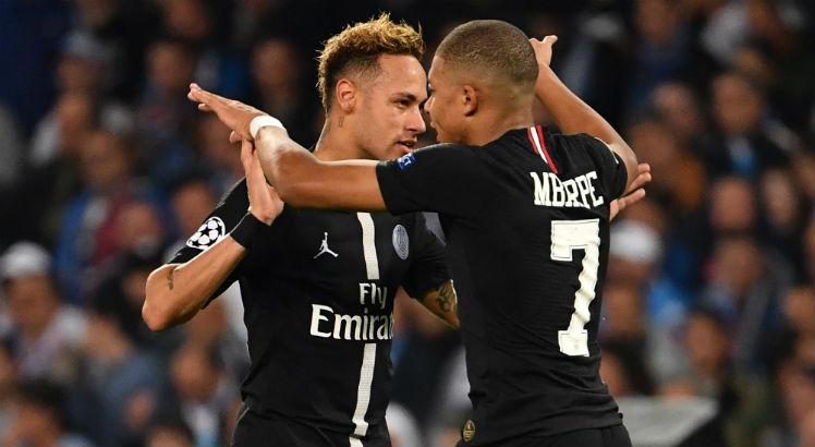PSG já tem a milionária dupla Neymar e Mbappé. Foto: AFP