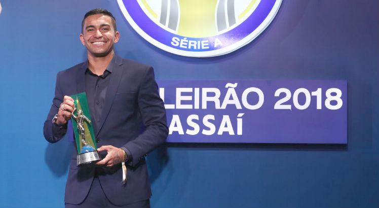 Dudu também foi eleito um dos melhores atacantes do torneio e escolhido melhor jogador da competição. Foto: Divulgação/CBF