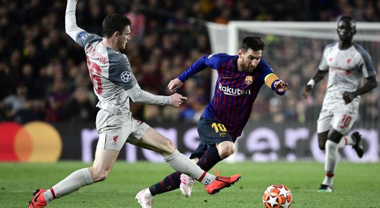 Messi é o maior artilheiro do Barcelona. Foto: AFP