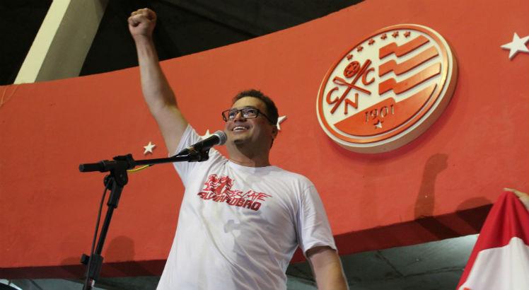 Edno Melo é o único candidato à presidência do Náutico. Foto: Léo Lemos/Náutico