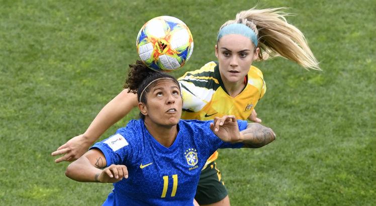 Atacante é artilheira do Brasil na Copa, com quatro gols marcados. Foto: GERARD JULIEN / AFP