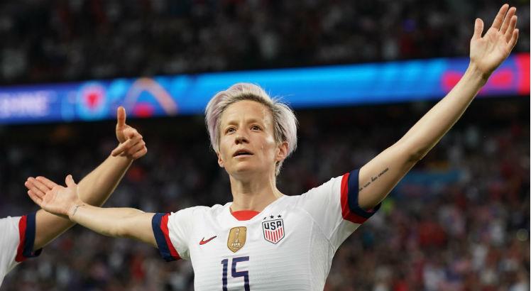 A norte-americana conquistou a Copa do Mundo 2019. Foto: AFP
