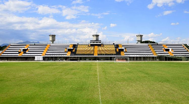 Jogo foi disputado no estádio do Trabalhador. Foto: Gabriel Duarte/Prefeitura de Resende RJ
