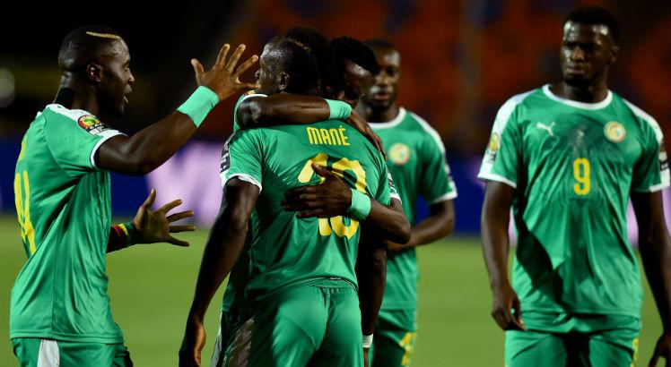Man&eacute; desperdi&ccedil;ou um p&ecirc;nalti, mas j&aacute; havia marcado o gol da classifica&ccedil;&atilde;o de Senegal. Foto: AFP