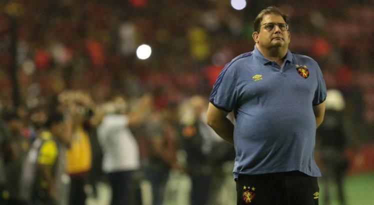 Guto Ferreira teve 60,49% de aproveitamento no comando do Sport. Foto: Alexandre Gondim/ JC Imagem