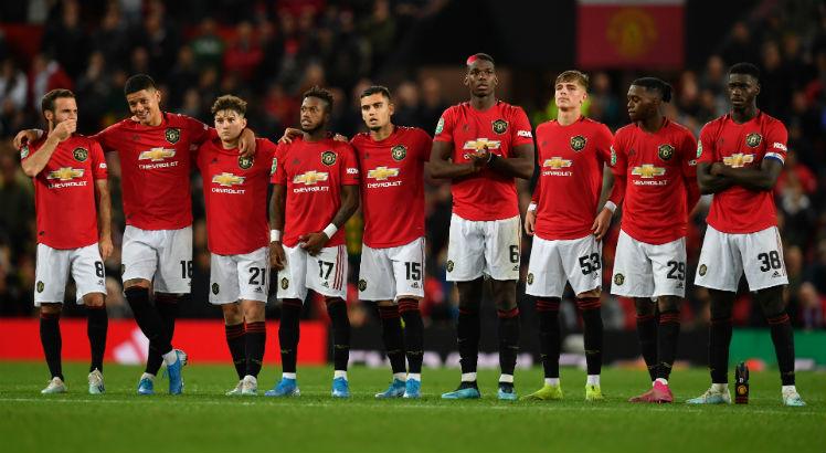 Jogadores do United foram os primeiros a reduzirem os salários na Inglaterra. Foto: PAUL ELLIS / AFP