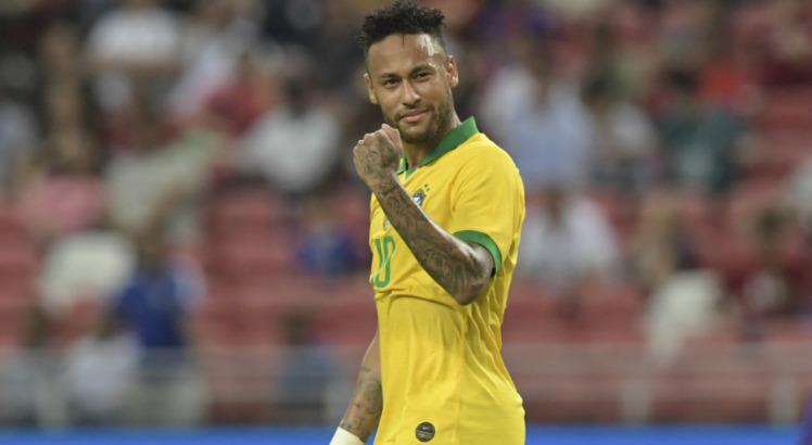 Neymar é jogador da seleção brasileira e do PSG. Foto: AFP