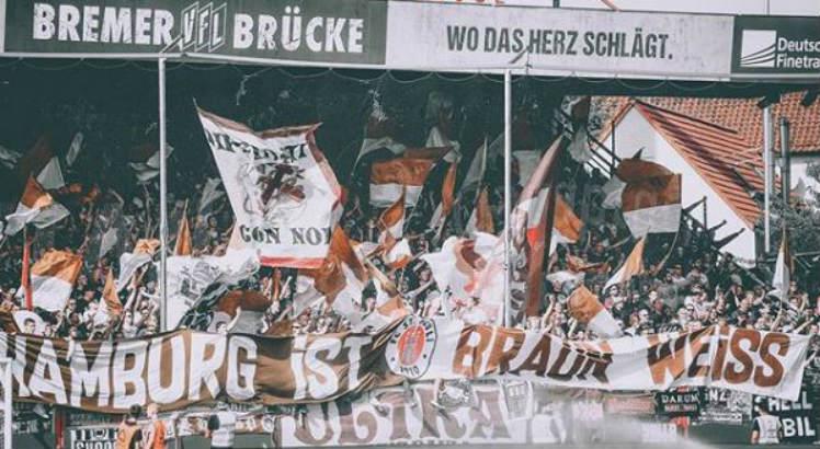 O St. Pauli, clube da segunda divisão alemã, demitiu jogador que declarou apoio aos ataques turcos na Síria. Foto: St Pauli/Instagram