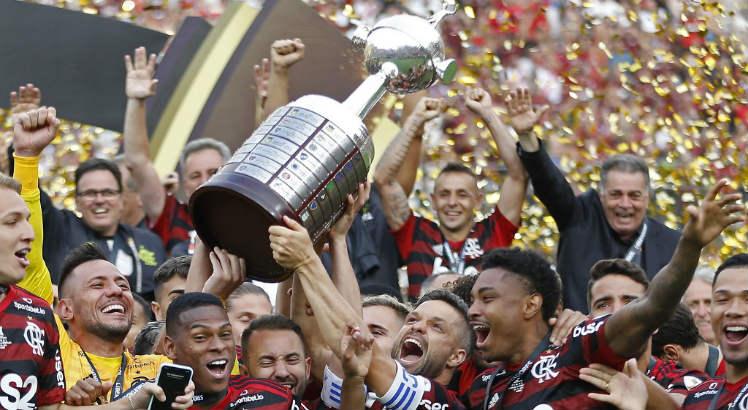 O Flamengo é o atual campeão da Libertadores.  Racing ganhou em 1967 Foto: AFP