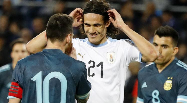 Estrela do Uruguai, Cavani fechou com Manchester United. Foto: AFP