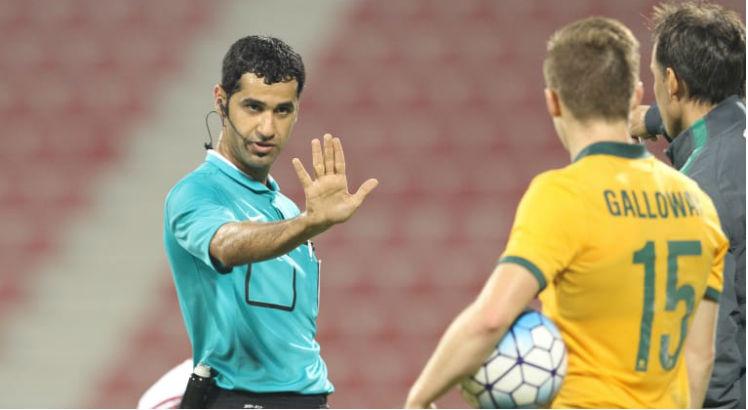 Al Jassim Abdulrahman é o árbitro central. Foto: Divulgação/AFC