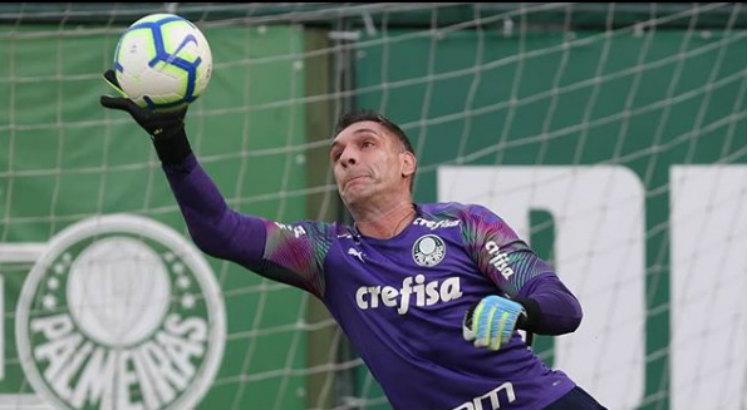 Fernando Prass tem 41 anos e não esperava sair do Palmeiras dessa forma. Foto: Reprodução/Twitter