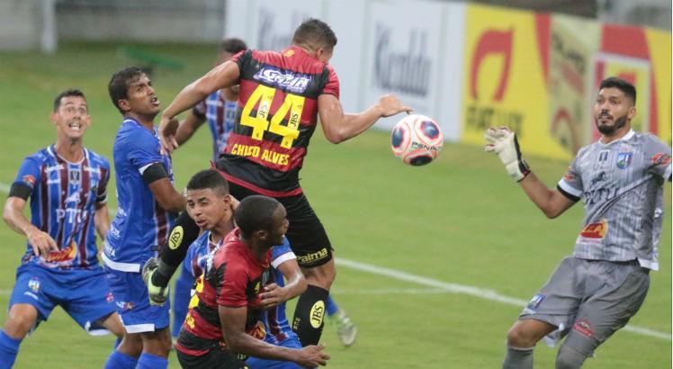 Sport empatou com Vitória das Tabocas na última rodada do Estadual. Foto: Alexandre Gondim/JC Imagem