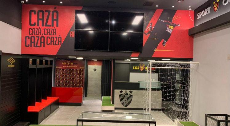 Loja do Sport será inaugurada no Shopping Recife. Foto: Divulgação/Sport